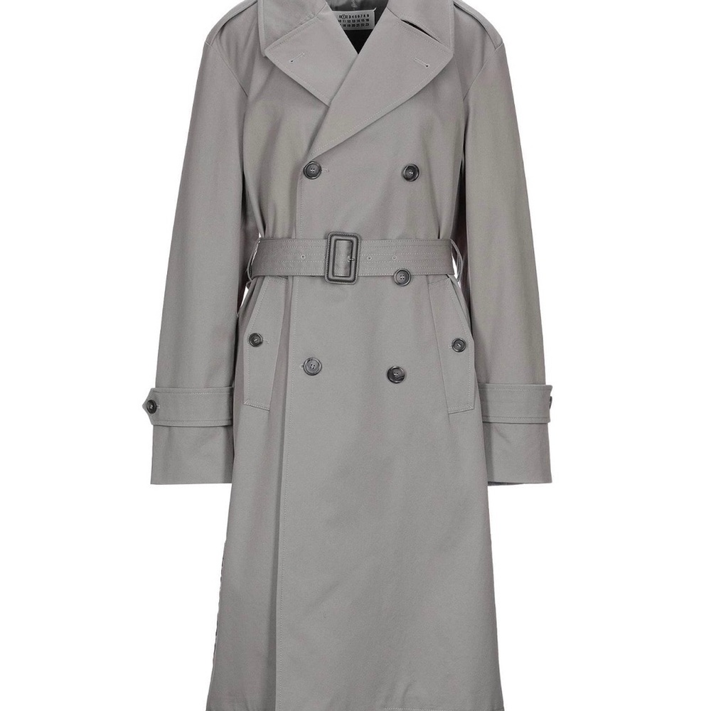 Martin Maison Margiela Trench Coat Authentic Gray Color Size M Brand New